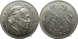 Monaco - Principauté - Rainier III - 5 Francs 1971 - TTB+/AU50 - Mon6645 - 1960-2001 Nouveaux Francs