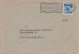 Atlantis Verlag Zürich Briefversand 1942 > Bibliographisches Institut Leipzig - Zensur OKW - Covers & Documents