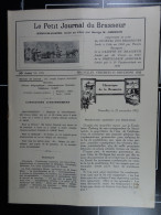 Le Petit Journal Du Brasseur N° 1701 De 1932 Pages 1270 à 1292 Brasserie Belgique Bières Publicité Matériel Brassage - 1900 - 1949