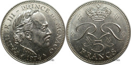 Monaco - Principauté - Rainier III - 5 Francs 1974 - SUP/AU55 - Mon6649 - 1960-2001 Nouveaux Francs