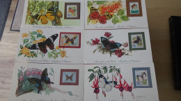 BF71 Bel Ensemble De Documents Avec Timbres ** Sur Les Oiseaux A Saisir !!! - Collections (en Albums)