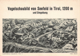 Vogelschaubild Von Seefeld In Tirol, 1200 M Und Umgebung - Seefeld