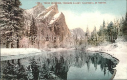 11705150 Yosemite_National_Park Three Brothers In Winter - Other & Unclassified