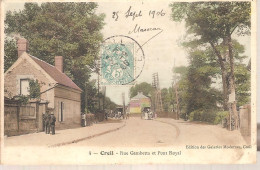 66 -  - Rue Gambetta Et Le Pont Royal - Creil