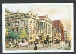 Poland Polska Wroclaw Opera House Operhaus - Old Post Card Reprinted, Unused - Pologne