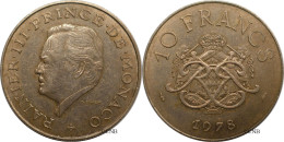 Monaco - Principauté - Rainier III - 10 Francs 1978 - TTB+/AU50 - Mon6652 - 1960-2001 Nieuwe Frank