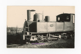 Photo Locomotive Valmondois Marines 3541 Gare 1948 Vallée Sausseron Paris Seine 75 Nord France Train Motrice Epiais Rhus - Trenes