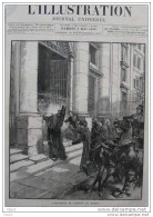 L´Assassinat De L´Évêque De Madrid - Mord Am Bischof Von Madrid - Page  Original 1886 - Historical Documents