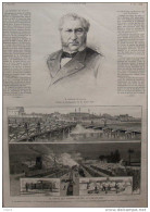 La Grève Des Chemins De Fer Aux États-Unis - M. Legrand Du Saulle  - Page Original - 1886 - Documents Historiques