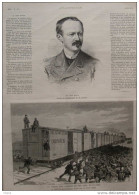 La Grève Des Chemins De Fer Aux États-Unis - M. Léon Boyer  - Page Original - 1886 - Historical Documents