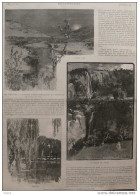 Voyage D'exploration Au Soudan - Géryville - Cascade De Tif-Rit - Page Original - 1886 - 1 - Historische Dokumente