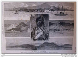 La France Aux Iles Comores -  Mayotte - Anjouan - Page Original 1886 - Historische Dokumente