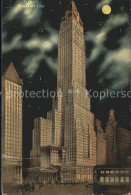 11705085 New_York_City Manhatton Company Building At Night - Otros & Sin Clasificación