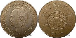 Monaco - Principauté - Rainier III - 10 Francs 1979 - TTB+/AU50 - Mon6655 - 1960-2001 Neue Francs