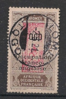 TOGO - 1916 - N°YT. 85 - Cocotier 2c Brun Et Rose - Oblitéré / Used - Gebraucht