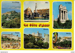 06 La Côte D'Azur En 1978 Litographia SEVEN Verona Italia EZE NICE CANNES MENTON LA TURBIE MONACO - Cannes