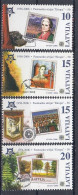 LATVIA 652-655,unused - Stamps On Stamps