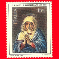 Nuovo - MNH - ITALIA - 1985 - Arte - G.B. Salvi - Il Sassoferrato - Madonna Orante, Dipinto Del Sassoferrato - 350 - 1981-90: Mint/hinged