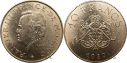 Monaco - Principauté - Rainier III - 10 Francs 1982 - SUP/MS60 - Mon6660 - 1960-2001 New Francs