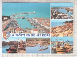 22347 / ⭐  SAINT-MARTIN île-de-RE St 17-Charente Maritime Multivues Port Plage Flamme Postale 1988 Edition ARTAUD 355 - Ile De Ré