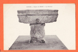 22483 / ⭐ Etat Parfait - BOURG-en-BRESSE 01-Ain Eglise De BROU Le Bénitier 1910s Edition Veuve RAVIER Et CORDIER - Eglise De Brou