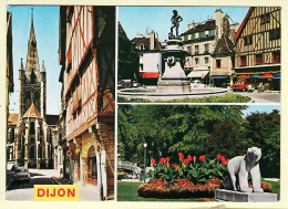 22087 / ⭐ DIJON Hostellerie Bareuzai Eglise Jardin Darcy ... 3 Multivues 1960s - Editions EST PROTET 1011ter 21-COTE OR  - Dijon