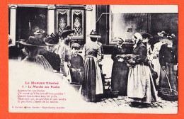 22184 / ⭐ ♥️ SAULIEU 21-Cote Or Marché Aux Poulets MORVAN Illustré 1908 à HERMEUT Gendarme Poissous Aude - Saulieu