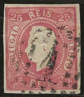 Portugal     .  Y&T      . 21         .   O      .     Cancelled - Used Stamps