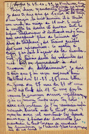22059 / ⭐ DIJON 21-Cote Or Caisse Epargne VAROIS Lisez Chûte Neige 27-10-1939 WW2  Soldat Fernand POUGET à Nandou - Dijon