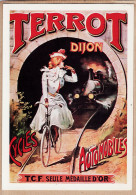 22001 / ⭐ DIJON Cycles Automobiles TERROT Affiche TAMAGNO GALLICE Cppub 1903 REPRO Mémoire D'un Mur P.8 - Dijon