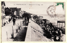 22336 / ⭐ 17-CHATELAILLON Boulevard PLAGE 1913 à RAGUENEAU Contre Maitre Filature Besse-sur-Braye Sarthe RB 50 - Châtelaillon-Plage