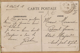 22336 / ⭐ WW1 02-08-1918 17-CHATELAILLON Boulevard  Plage à MORAND Caporal Fourrier Etat-Major Secteur Postal 176 - Châtelaillon-Plage