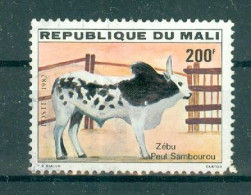 REPUBLIQUE DU MALI - N°463 Oblitéré. Faune. Zébus. - Malí (1959-...)