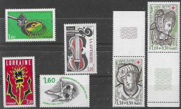 FRANCE N°2065,2066,2069,2070,2071 Et 2072 **  Neufs Sans Charnière Luxe MNH - Unused Stamps