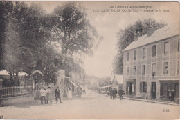 FRANCE - Camp De La Courrtime.  Avenue De La Gare - La Courtine