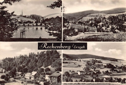 Rechenberg / Erzgebirge - Freibad Und 3 Ortsansichten - Rechenberg-Bienenmühle