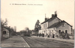 18 MEHUN SUR YEVRE - La Gare, Vue Exterieure (train) - Mehun-sur-Yèvre