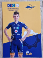 Card Leo Danes - Team CIC U-Nantes Atlantique - 2023 - Cycling - Cyclisme - Ciclismo - Wielrennen - Ciclismo