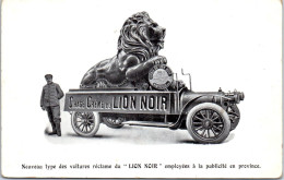 AUTOMOBILE - Type De Voiture Reclame Du LION NOIR  - Otros & Sin Clasificación