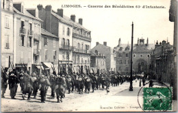 87 LIMOGES - Passage Des Soldats Du 63e R.I  - Limoges