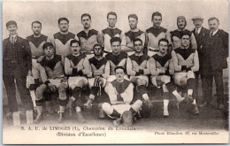 87 LIMOGES - Equipe Du S.A.U Champion Du Limousin  - Limoges