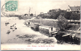 78 POISSY - La Seine Vue Du Pont  - Poissy