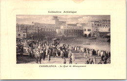 MAROC - CASABLANCA - Le Quai De Debarquement  - Casablanca