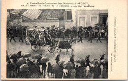 MAROC - CASABLANCA - Funeraille Du Cdt PROVOST  - Casablanca