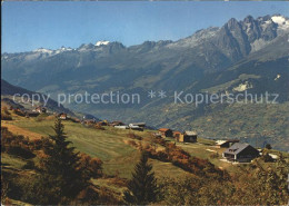 11703948 Miraniga Obersaxen Panorama B?ndner Oberland Obersaxen - Andere & Zonder Classificatie