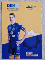 Card Hubert Grygowski - Team CIC U-Nantes Atlantique - 2023 - Cycling - Cyclisme - Ciclismo - Wielrennen - Radsport