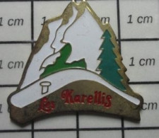 1615c Pin's Pins / Beau Et Rare / VILLES / La Station Des Karellis Est Située à 1600 M D'altitude, En Savoie, à 2 Heures - Städte