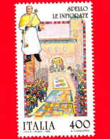 Nuovo - MNH - ITALIA - 1989 - Folclore - Le Infiorate, A Spello - 400 L. • - 1981-90:  Nuevos