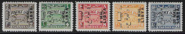 1951 Libia Regno - Tripolitania Tasse 5v. MNH Sassone 8/12 - Sonstige & Ohne Zuordnung