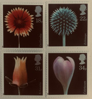 Gran Bretaña 1987 Yt 1256/1259 **  Flores - Unused Stamps